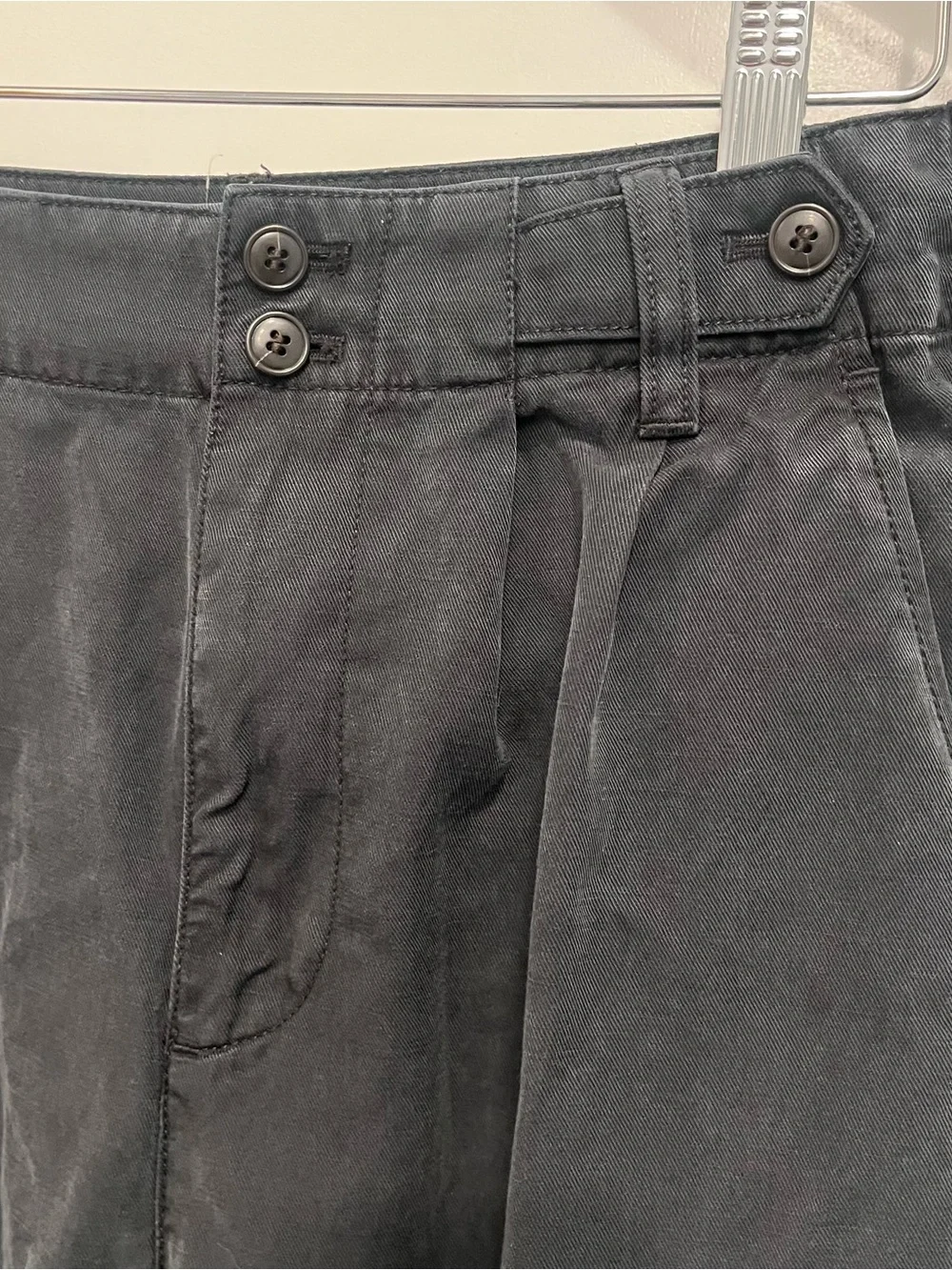 Madewell The Harlow Wide-Leg Pant High-Rise Wide-Leg Pants Linen Blend Size 2 - Picture 3 of 9